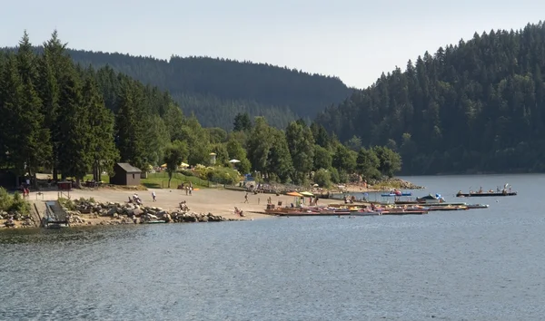 Schluchsee at summer time — Stock Photo, Image