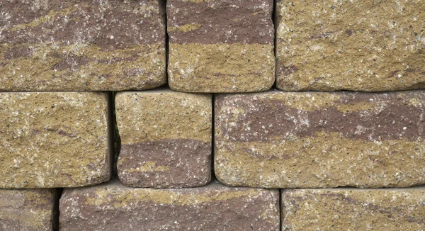 Dry masonry wall detail — Stock Photo, Image
