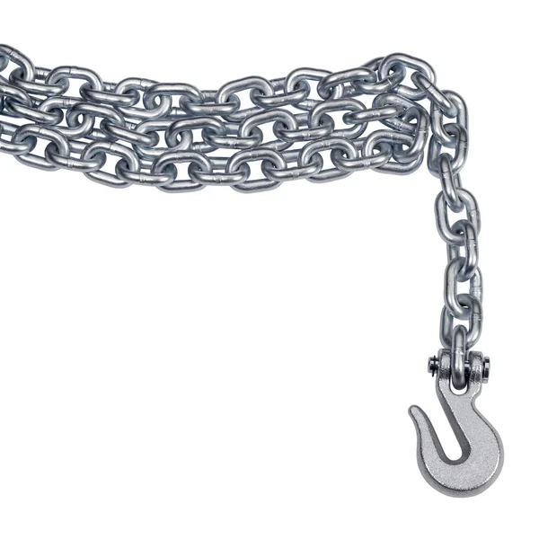 Řetězec a háčkem — Stock fotografie