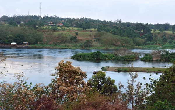 Uganda Nehir Nil kaynak — Stok fotoğraf