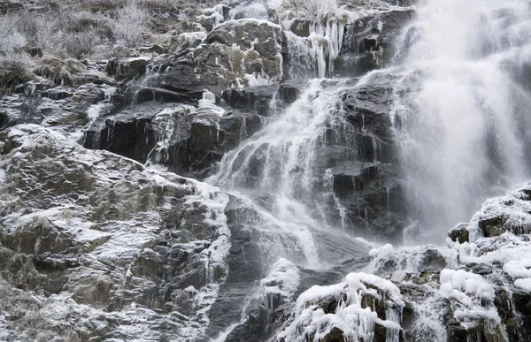 Todtnau водоспад в зимовий час — стокове фото