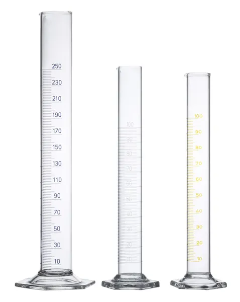 Cilindros de medição — Fotografia de Stock
