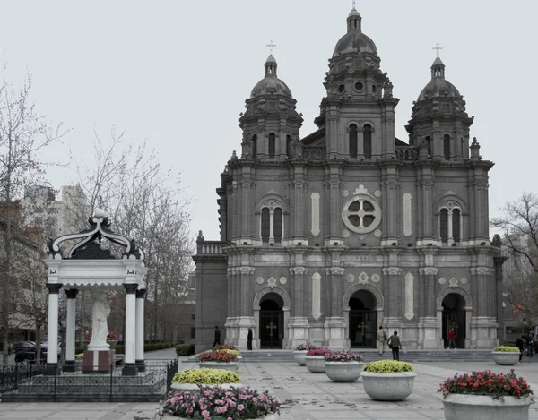 Kathedrale von Wangfujing — Stockfoto