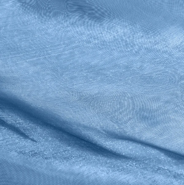 Голубые ткани с муаром — стоковое фото