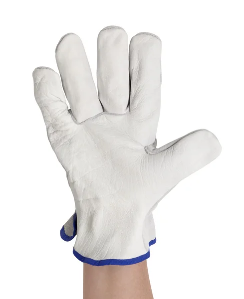 Gloved hand — Stock Photo, Image