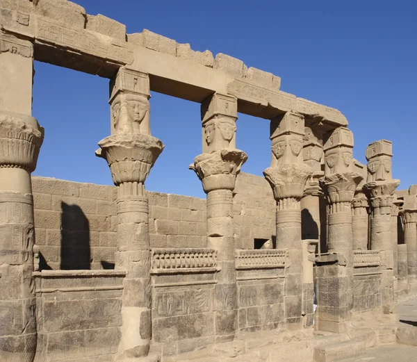 Philae templom, Egyiptom — Stock Fotó