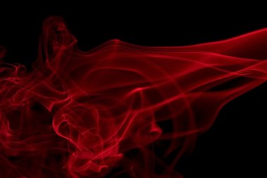 Red smoke detail clipart