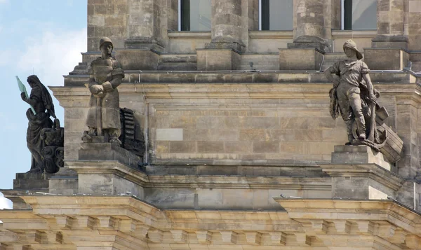 Detalle del Reichstag en Berlín — Foto de Stock