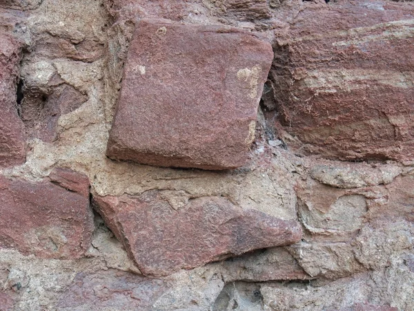 历史性的石头墙详细信息 — 图库照片