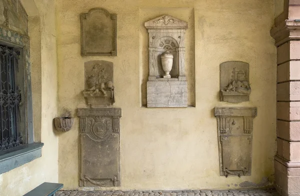 Cemitério velho em Freiburg — Fotografia de Stock