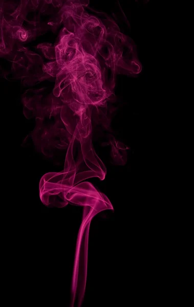 Detalhe vermelho do fumo — Fotografia de Stock