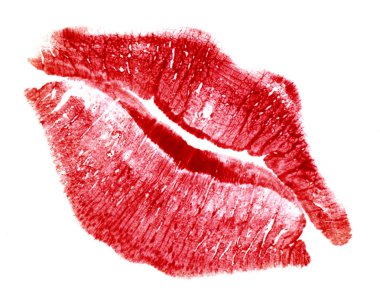 Perfect kiss clipart