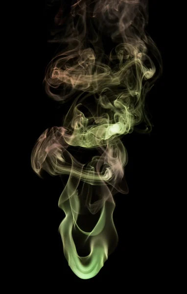 Détail de fumée multicolore — Photo