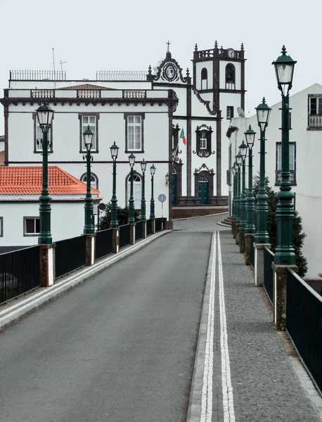 Paisaje callejero en Ponta Delgada — Foto de Stock