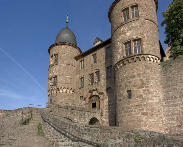 Wertheim Castle detail at summer time Royalty Free Stock Images
