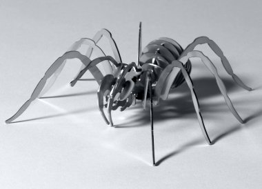 Metal spider clipart