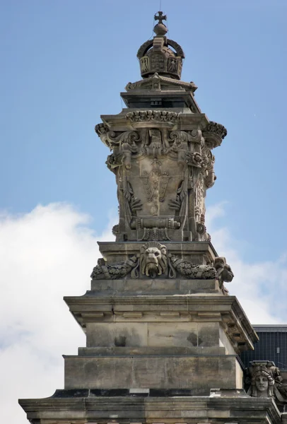Detalhe ornamentado rico do Reichstag em Berlim — Fotografia de Stock