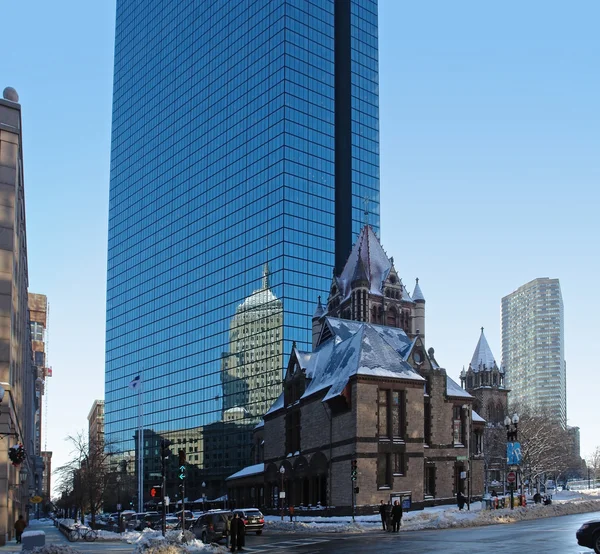 Boston City Ansicht — Stockfoto