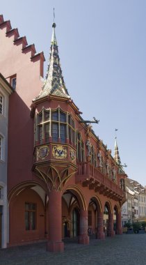 Historical Merchants Hall of Freiburg im Breisgau clipart