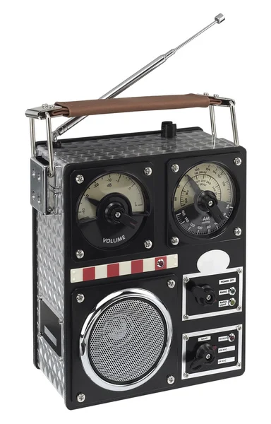 Grappige radio nostalgische stijl — Stockfoto