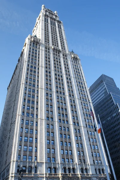 在纽约的动态摩天大楼 — 图库照片