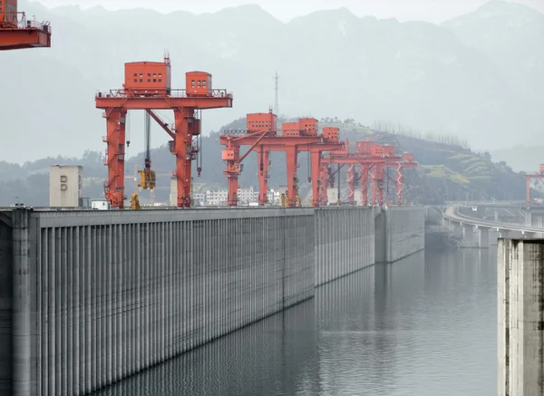 Three Gorges Dam in China — Stock Photo, Image