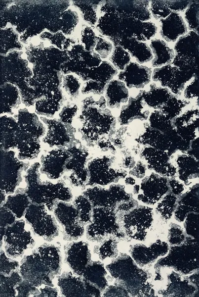 Абстрактное темно-синее травление — стоковое фото
