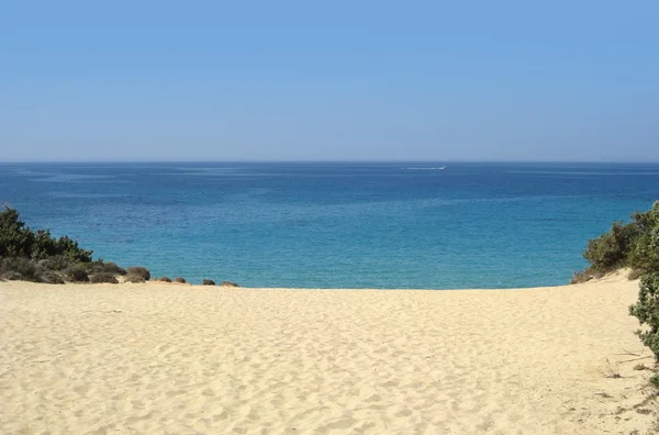 Coastal scenery in Greece — Stock Photo, Image