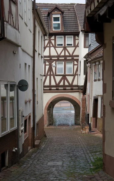 Architectural detail in Miltenberg — Stock Photo, Image