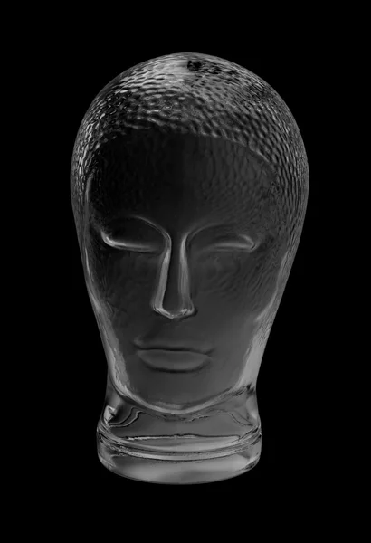 Glass head — Stock Photo, Image