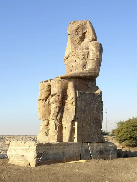 エジプトのメムノンの巨像 — ストック写真