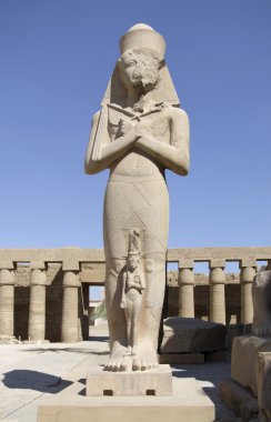 Ramses II at Precinct of Amun-Re clipart