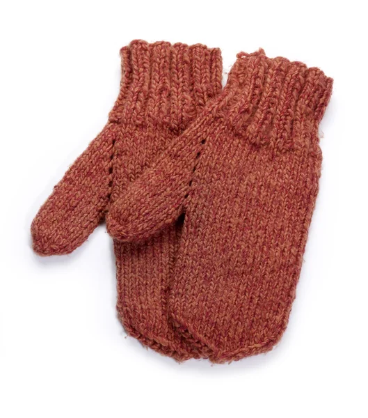 Красные перчатки — стоковое фото