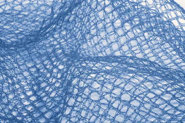 Blue toned net — Stock Photo, Image