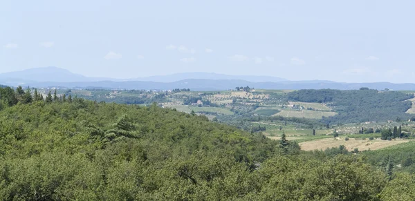 Chianti, Toskana bölgesindeki — Stok fotoğraf