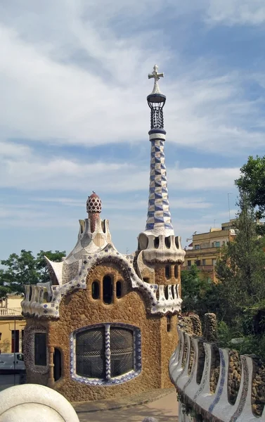 Casa surrealista en Barcelona — Foto de Stock