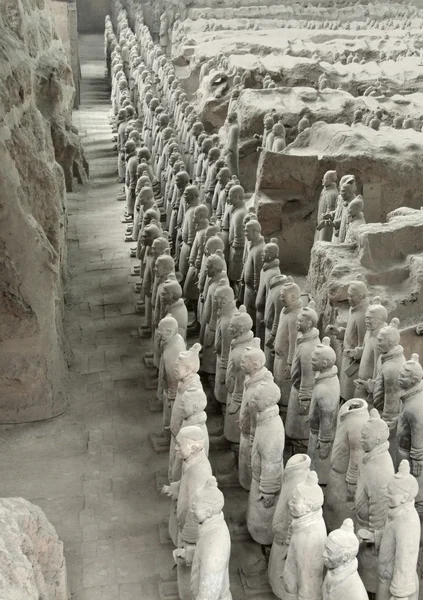 stock image Terracotta Army in Xian