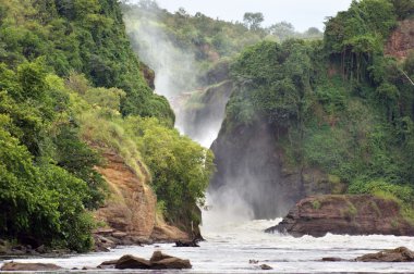 Pictorial Murchison Falls clipart