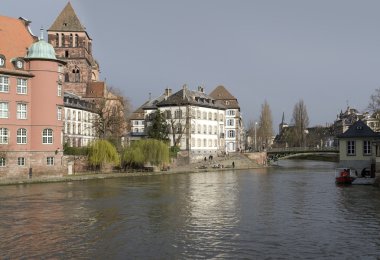 Strasbourg waterside clipart