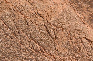 Red sand clipart