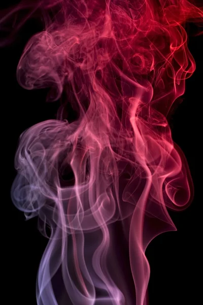 Détail de fumée coloré — Photo