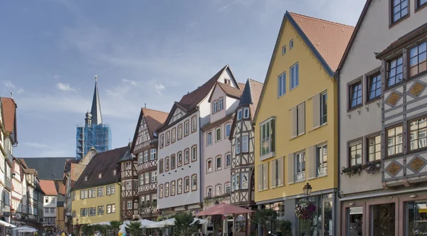 Wertheimer Altstadtblick — Stockfoto
