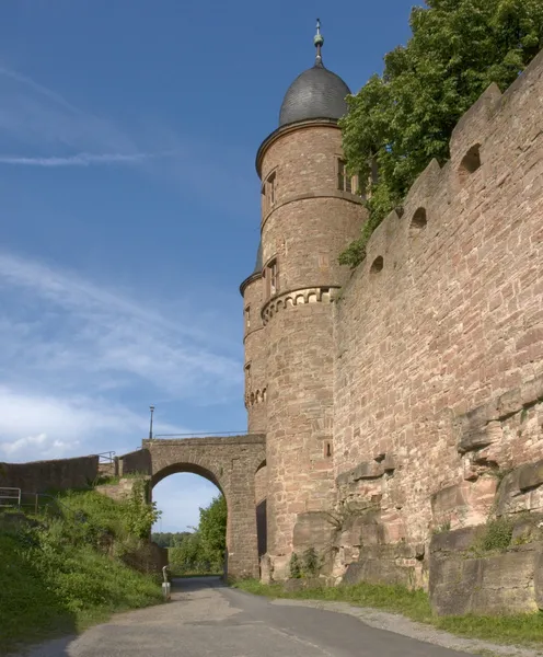 Wertheim slottet detalj på sommaren — Stockfoto