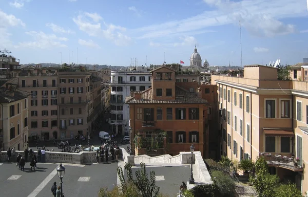 Widok na miasto z Rzymu w okresie letnim — Zdjęcie stockowe