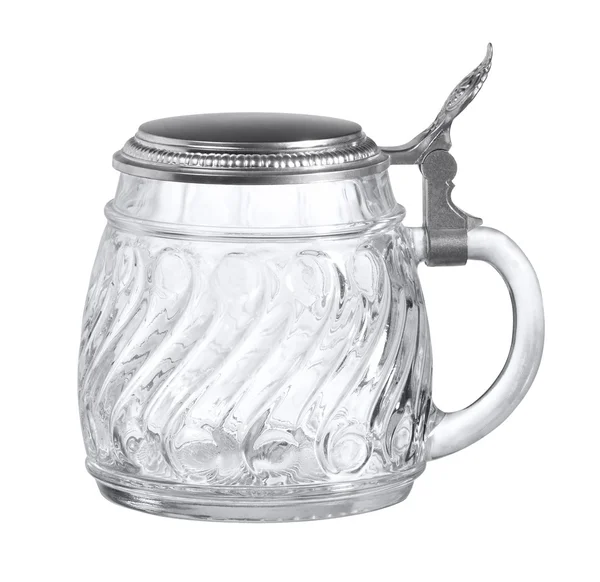 Beer mug made of glass — Stock Photo, Image