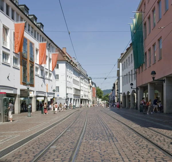 Bir Freiburg im breisgau şehir manzarası — Stok fotoğraf