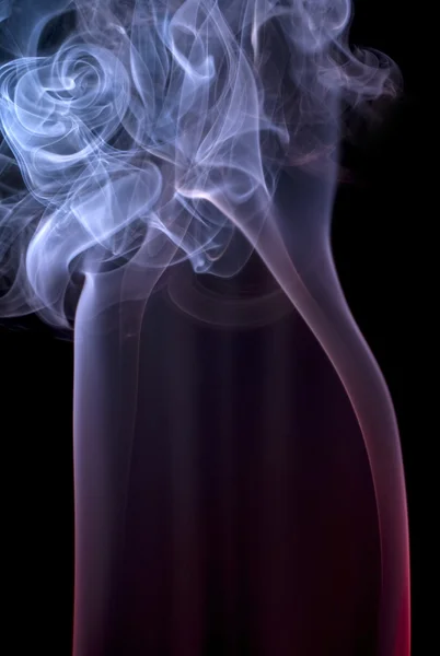 Barevný kouř — Stock fotografie