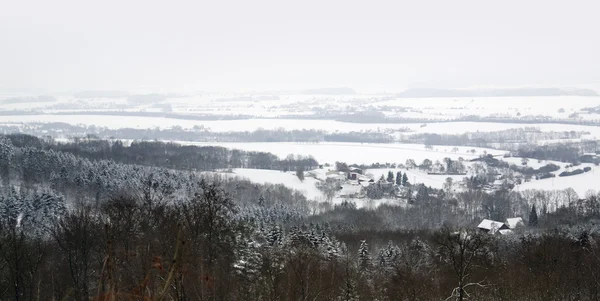 stock image Winter scenery in Hohenlohe