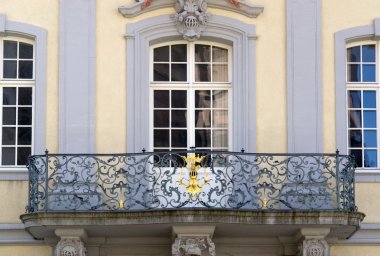 Balcony at Freiburg im Breisgau clipart