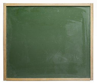 Old used blackboard clipart